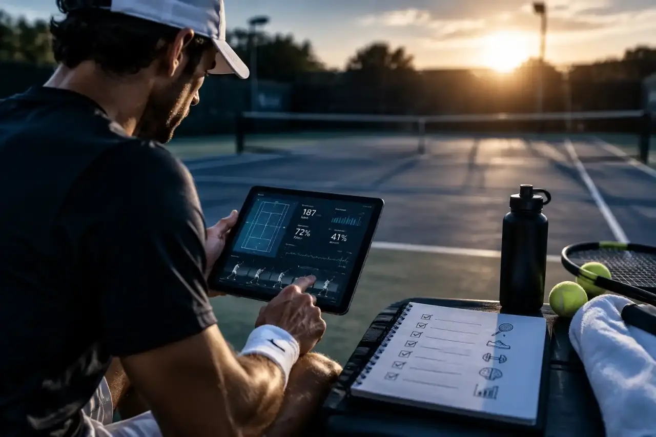 Analyse de données avant un match de tennis