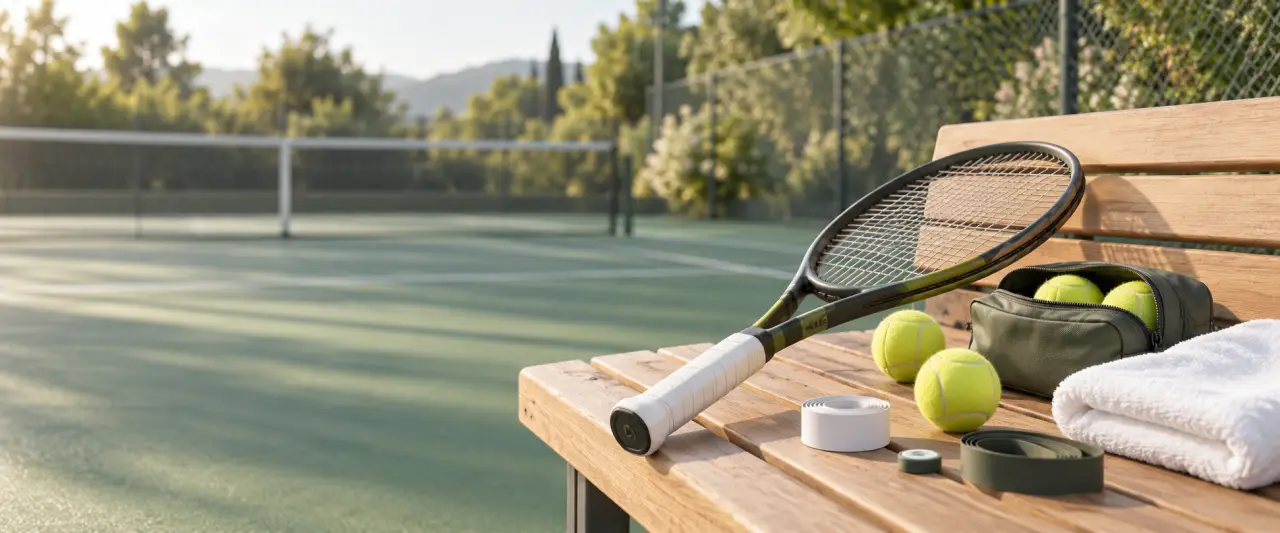 Accessoires de tennis : le kit essentiel pour mieux tenir sa raquette et protéger son matériel