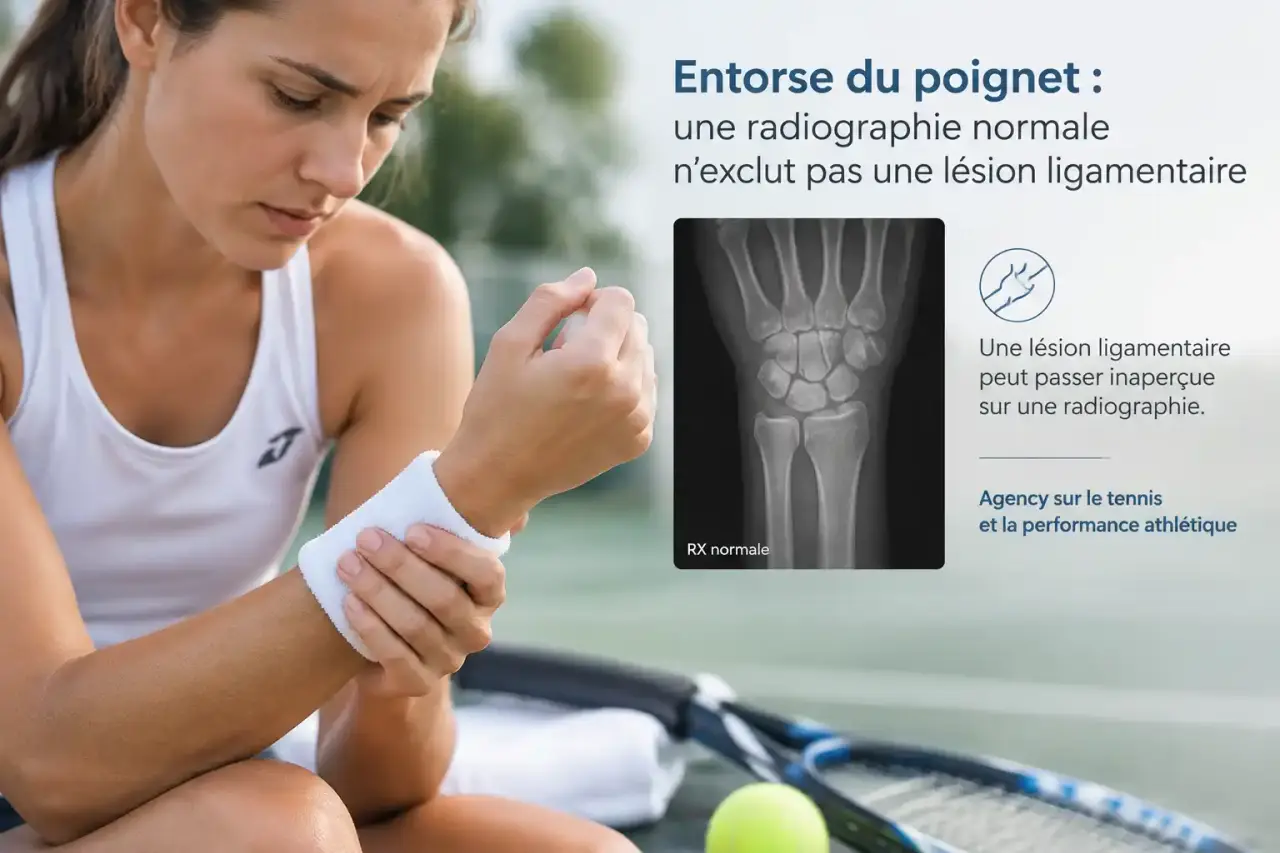 Entorse du poignet : une radiographie normale n’exclut pas une lésion ligamentaire