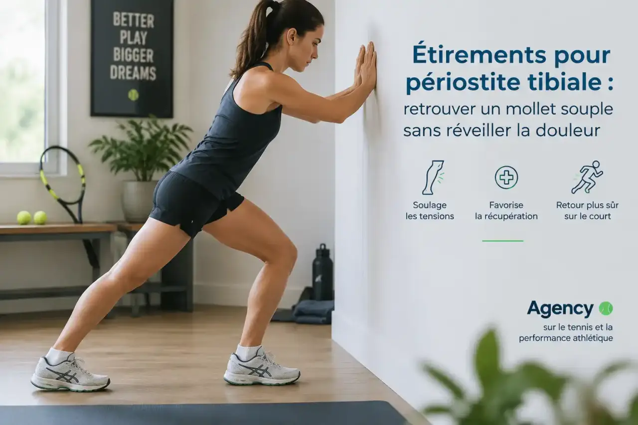 Étirements pour périostite tibiale : retrouver un mollet souple sans réveiller la douleur